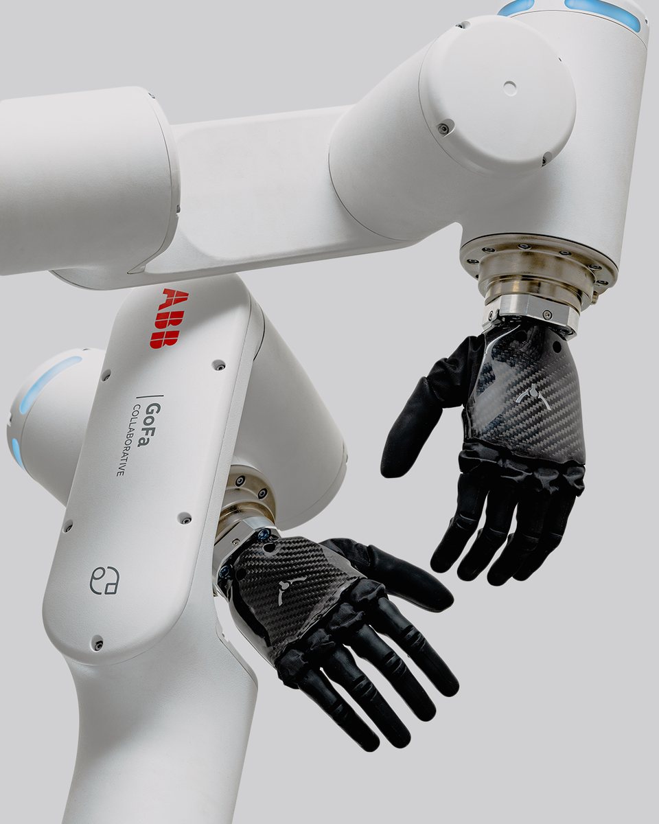 PSYONIC Ability Hand on an ABB GoFa collaborative robot arm